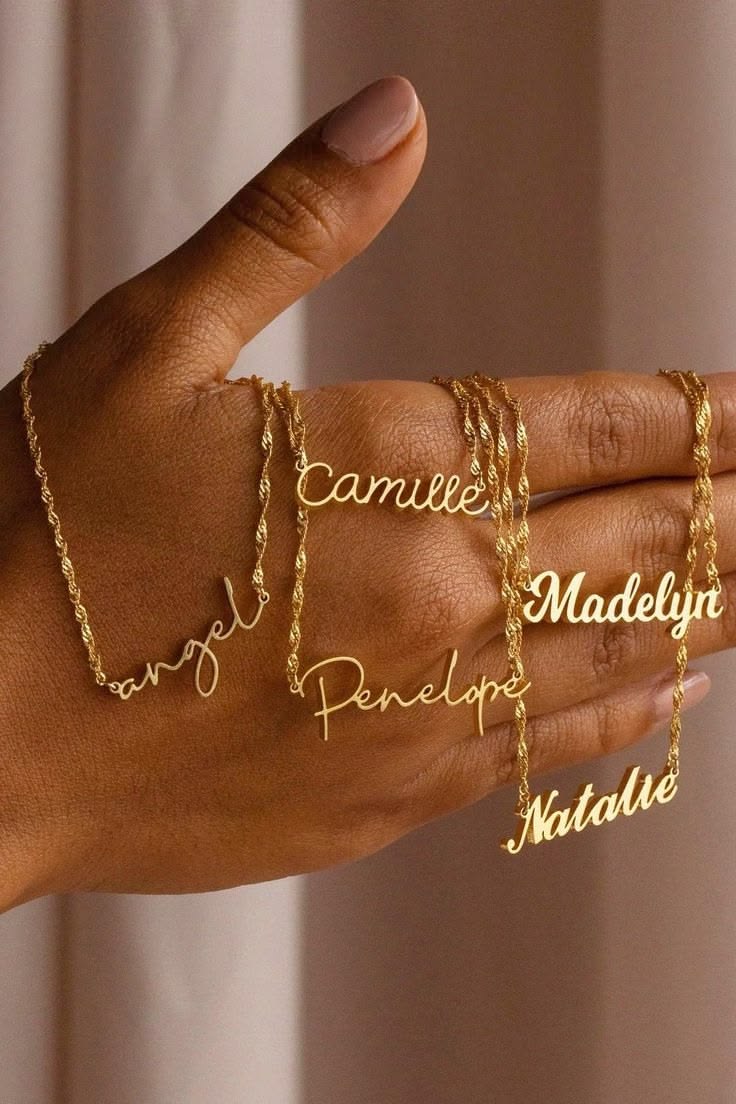 Name necklace