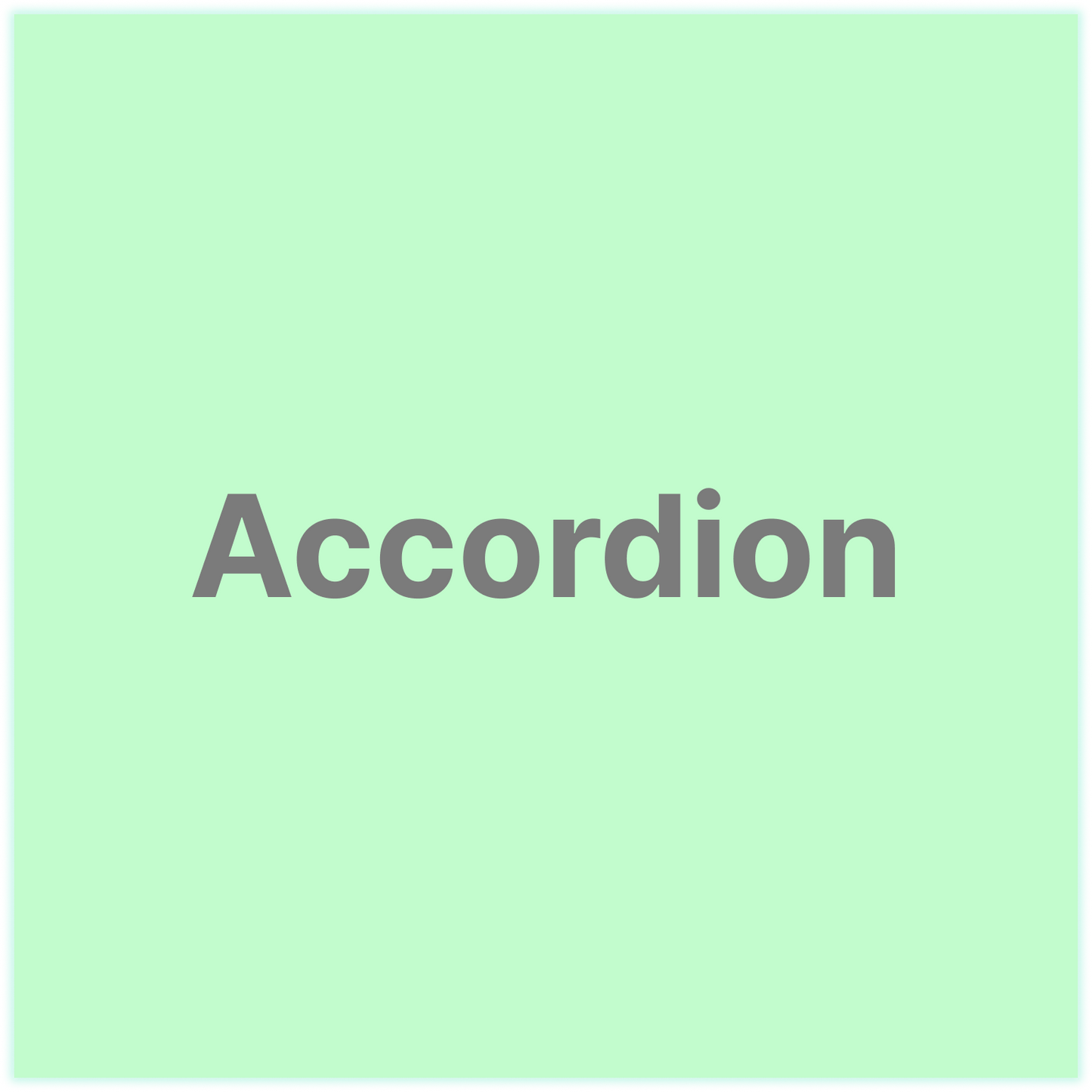 Dropdown-Liste „Akkordeonstile“