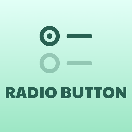 Radio buttons