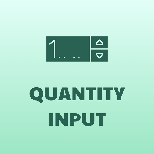 Quantity Input