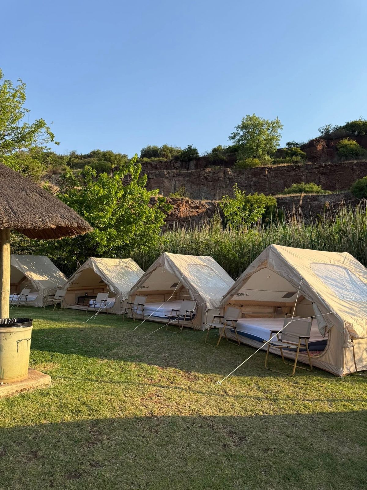 Camping tent rental
